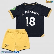 Maglie da calcio West Ham United Mateus Fernandes #18 Terza Maglia Bambino 2025-26 Manica Corta (+ Pantaloni corti)